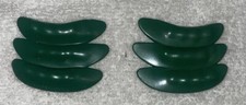Lot Of 2 Plastic Green Pea Pods Pretend Play Fake Food Child  s Toy