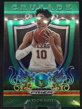 2019-20 Panini Prizm Draft Picks Crusade Jaxson Hayes Rookie Green Prizm #89
