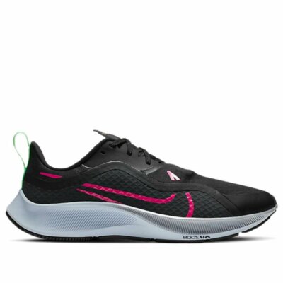 Nike Zoom Pegasus 37 Shield Black Pink Grey CQ7935-003 sz 11.5 Men Running Repel