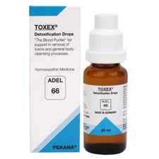 ADEL 66 Drops 20Ml Pack TOXEX Adel PEKANA Germany OTC Homeopathic Drops