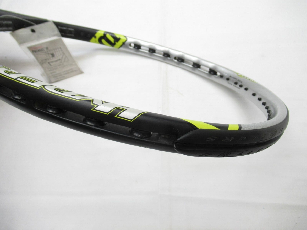 NOS* WILSON HYPER PRO STAFF 7.6 ROLLERS MIDPLUS TENNIS RACQUET (4