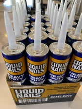 5 QTY Liquid Nails Heavy Duty Interior Exterior Construction Adhesive Caulk LN90