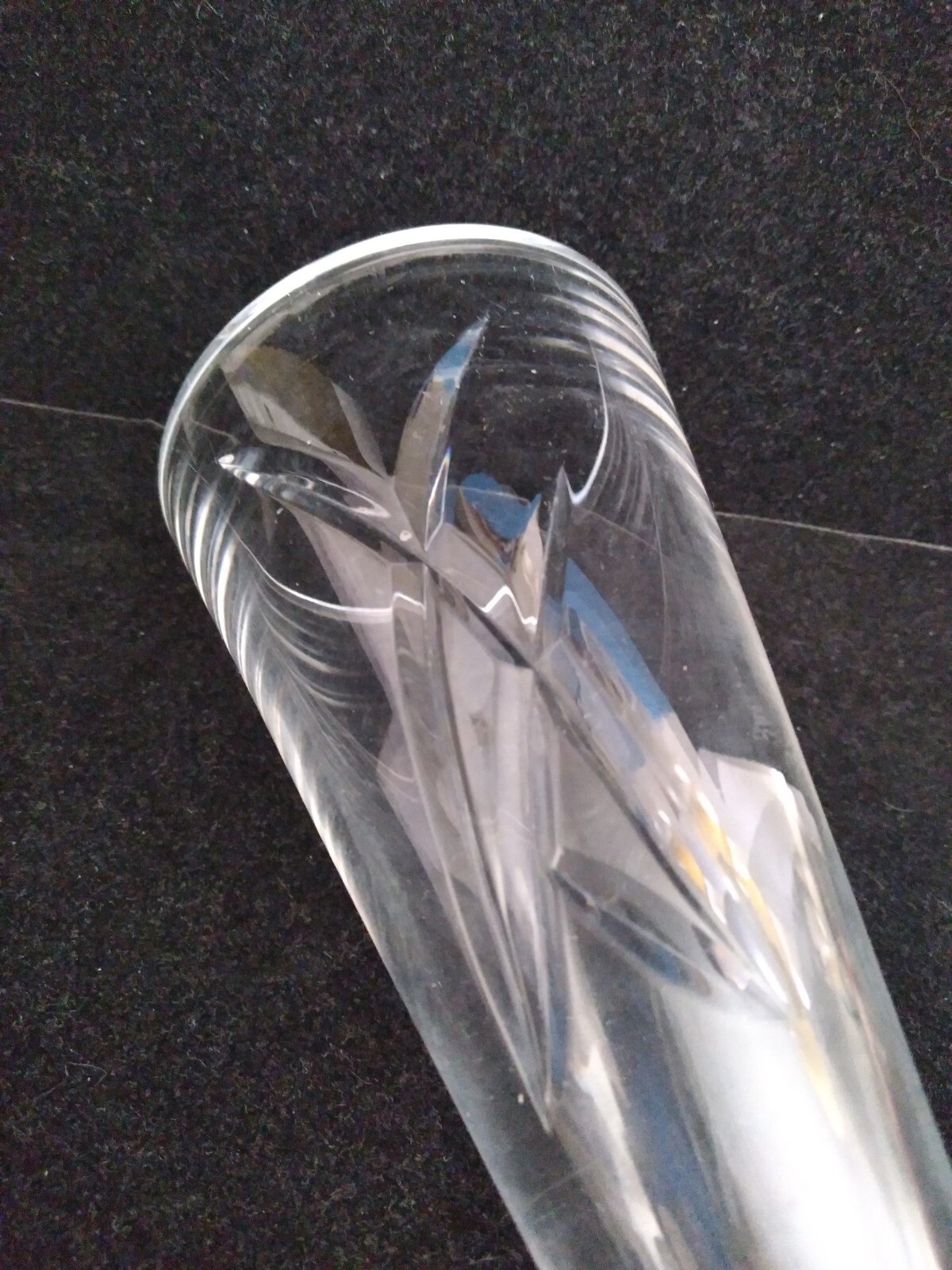 Waterford John Rocha Crystal Vase Signature Cut 9"H Signed eBay