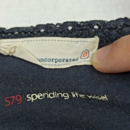 Odd Molly Mujer Terciopelo Bata Túnica Top 0 - XS Gris Floral Tiras Corbata 579 - Imagen 5 de 11
