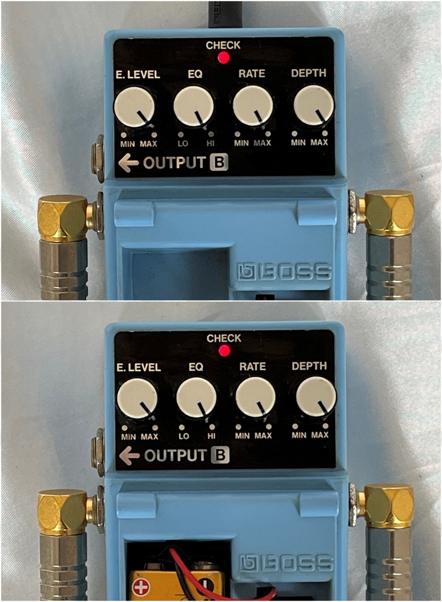 【希少/初期型】Made In USA Shinburger Pedals 当時 BOSS CH-1 SUPER Chorus 2004 W/Box Guitar Pedal MIT From Japan PSA