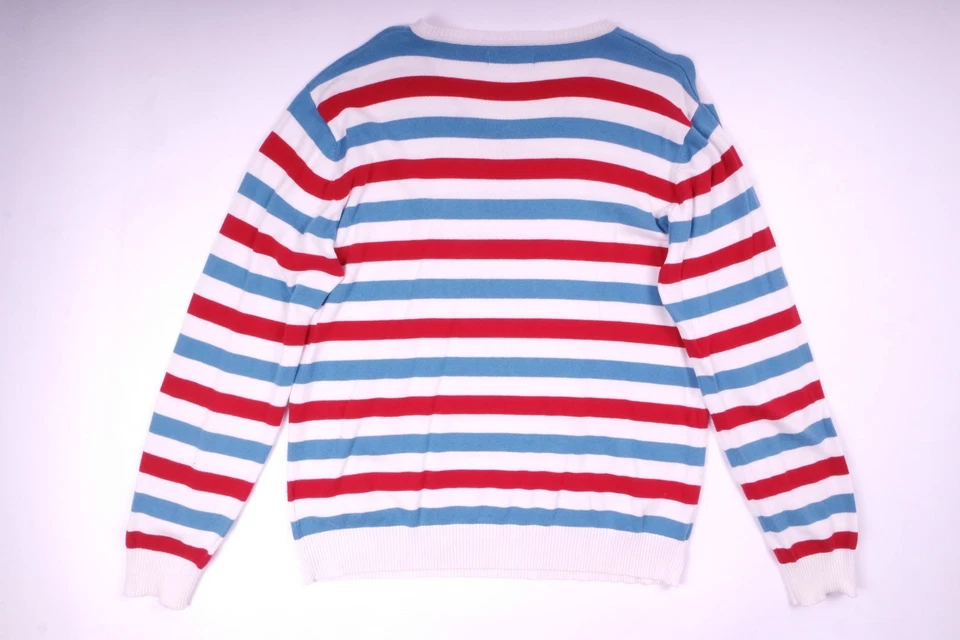 Springfield Herren Pullover Pulli Strickpullover V-Neck Größe L - Bild 3 von 3