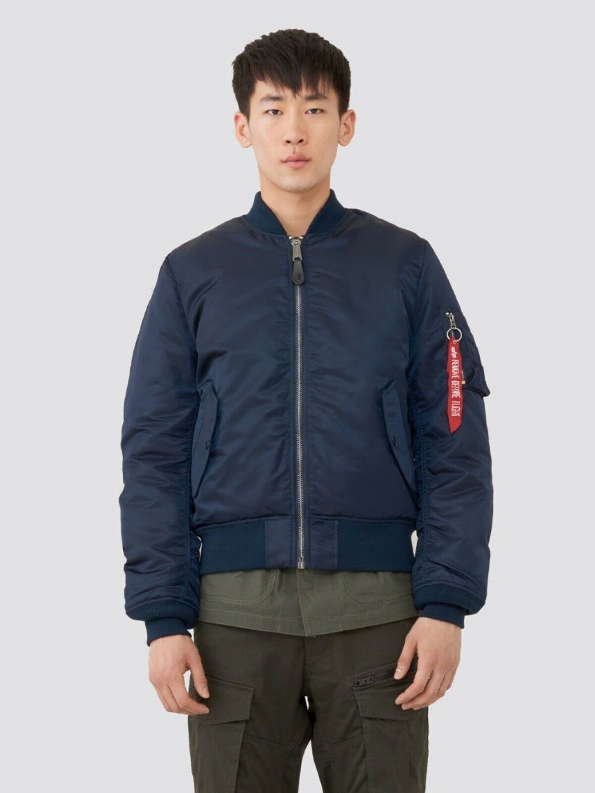 Alpha Industries Slim Fit MA-1 Flight Jacket/Bomber MJM44530C1