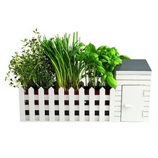 Indoor Kitchen Window Shed Herb Plant Pot Gardening Allotment Planter Gifts Set