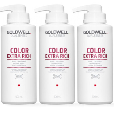 Goldwell Dualsenses Color Extra Rich 60 Sec Treatment 3x500 = 1500 ml aus DE