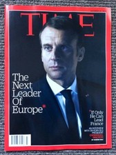 Rare Brand New TIME Magazine November 2017 - Emmanuel Macron