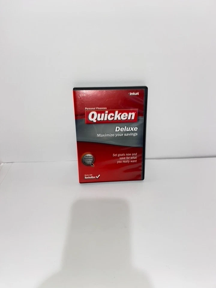 Intuit Quicken Deluxe 2008 For Windows '00/'03/XP/Vista NOT for Win 10/11 - Image 3 of 4