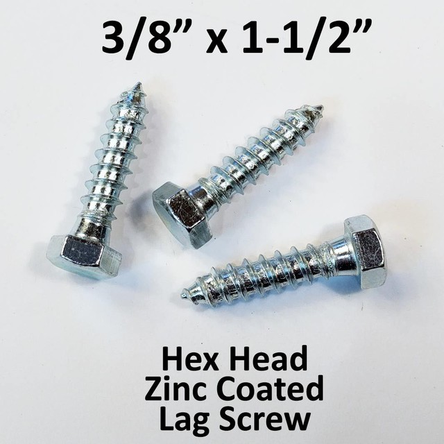 150-3-8-x-1-1-2-lag-screws-white-zinc-hex-head-heavy-duty-wood-lag