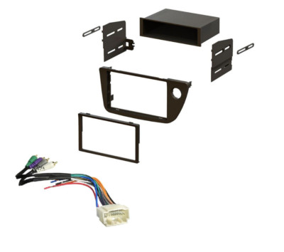 Single Double DIN Car Radio Dash Install Kit Integration Harness 2002-2003 RSX