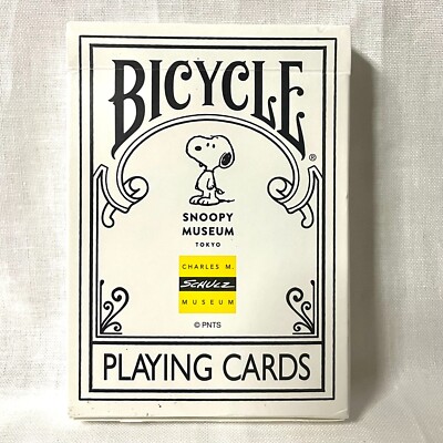 トランプ BICYCLE SNOOPY MUSEUM PLAYING CARDS Snoopy Museum, Bicycle Playing Cards, Japan Limited. | eBay