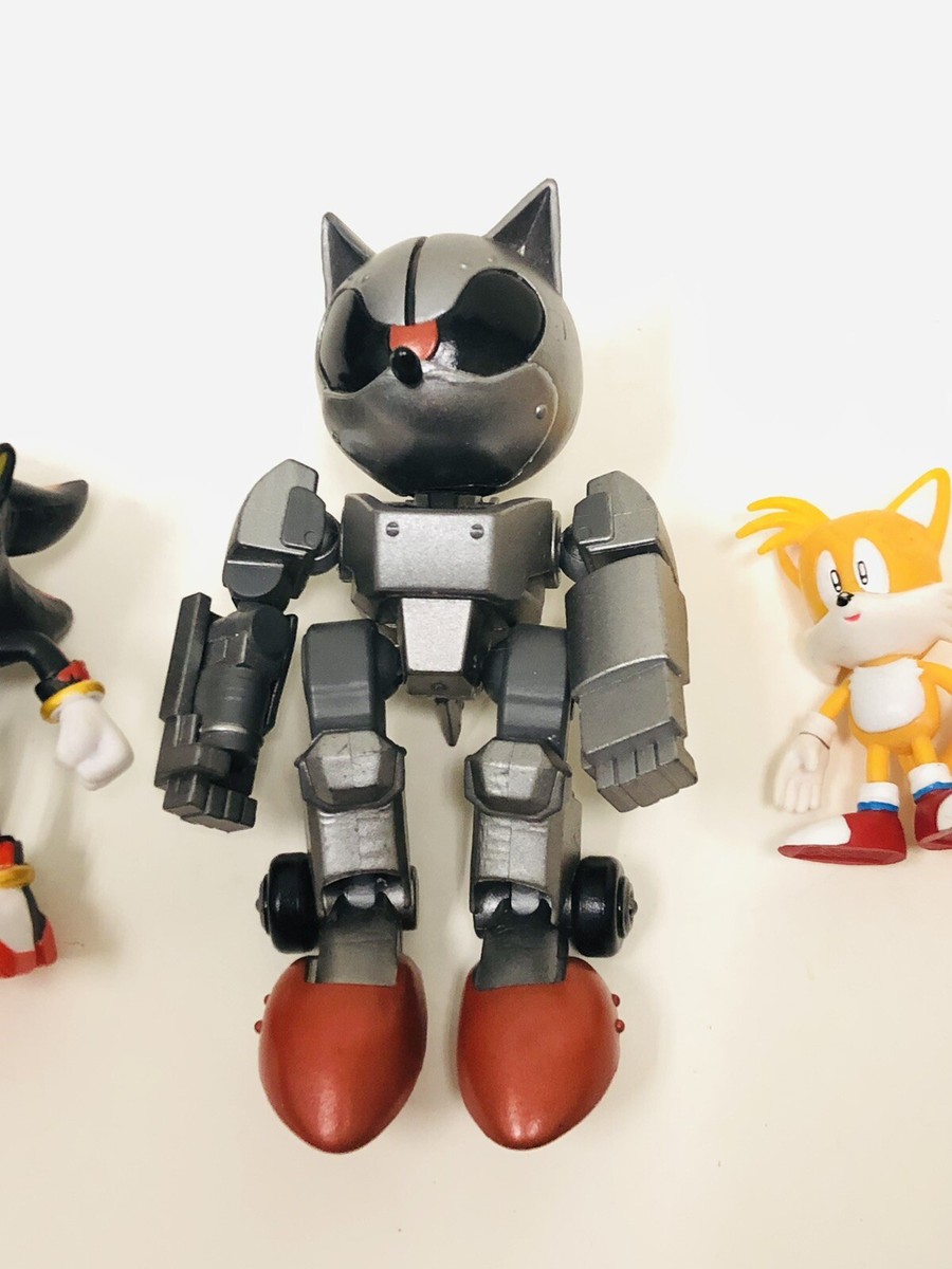 Mecha Sonic 4” Figure 30th Anniversary Sonic the Hedgehog Jakks