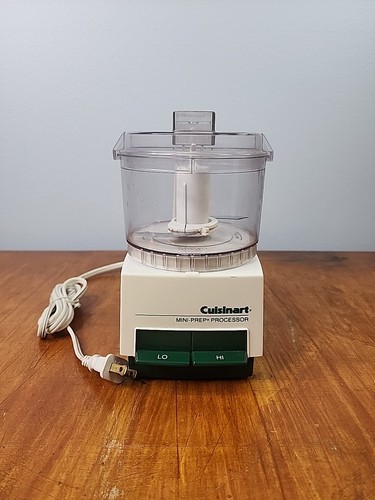 Cuisinart Mini-Prep Food Processor White Model DLC-1 TX Tested Working - Picture 11 of 12