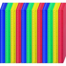 240 Pcs 12 Inch Plastic Rulers Bulk Kid Ruler for School Back to School Suppl...