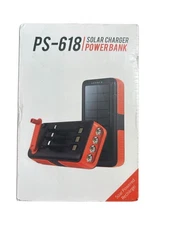 Solar Charger Power Bank 63200mAh, Dual Inputs, Hand Crank ~NEW~