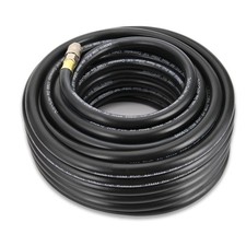 Gummi Druckluftschlauch Pressluftschlauch 20m L&auml;nge 10x17mm Kupplungen Druckluft