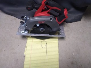 Milwaukee M18 6 1/2 Circular Saw 2630 20 Tool Only #9