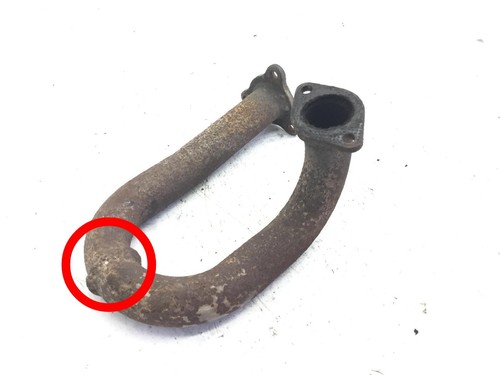 COLLETTORE SCARICO MARMITTA RISALDATO DERBI ATLANTIS BULLET LC 50 1999 2001