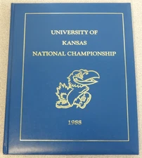 University of Kansas National Championship 1988 - commemorative book