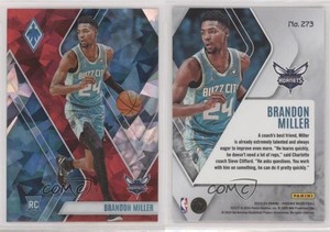 2023-24 Panini Phoenix Rookies Red Ice Phoenix Brandon Miller #273 Rookie RC