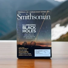 SMITHSONIAN MAGAZINE April 2008, Illuminating Black Holes Astronomers Aim Lasers