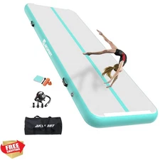 Gymnastics Air Mat Tumble Track Tumbling Mat Inflatable Floor Mats with Air P...