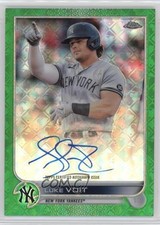 2022 Topps Chrome Logofractor Edition Green Refractor 39/99 Luke Voit Auto 0xh3
