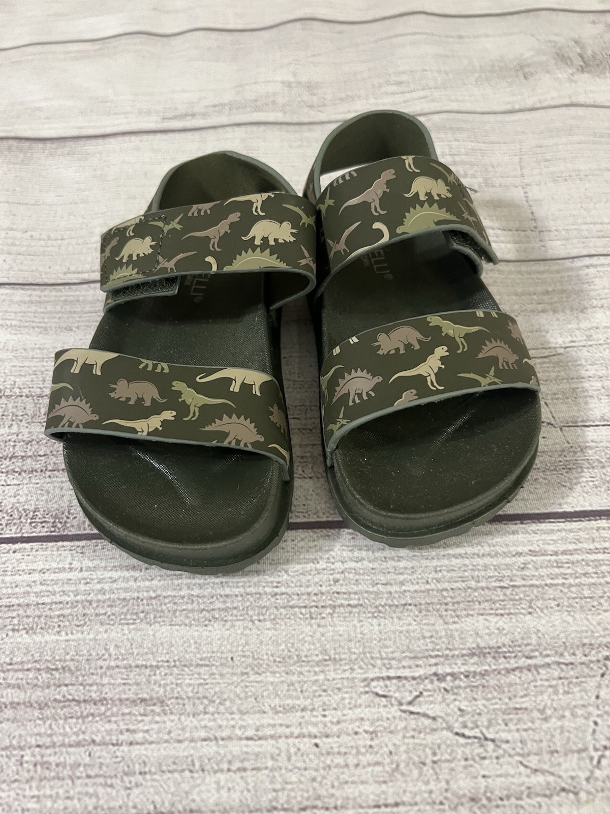 Capelli New York Dinosaur Sandals Toddler Size 7 NWOT  Strap Green