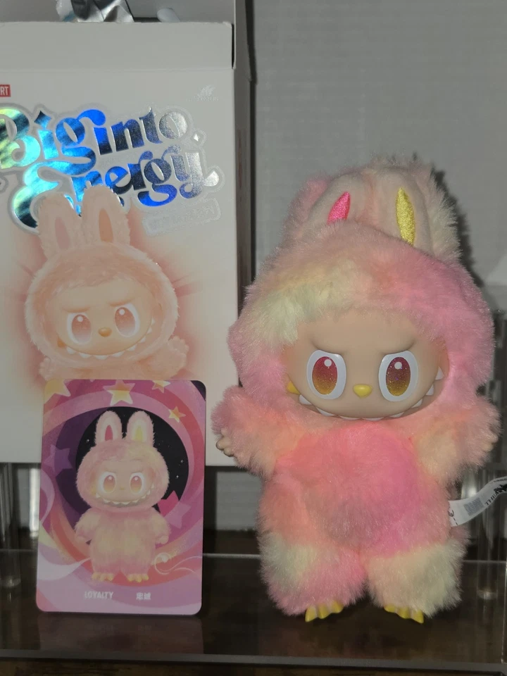 Labubu Pop Mart The Monsters Big Into Energy Pendant Plush Set Of 6 - Image 3 of 4