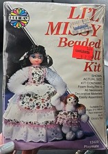 Vintage Li'l Missy Beaded Doll Kit Walco New Sealed Playmate 13409 Rare