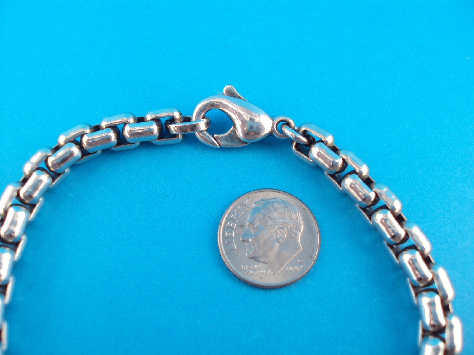 JAMES AVERY STERLING SILVER RUSTIC ROUNDED BOX LI… - image 3