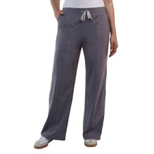 Kirkland Signature Women's Lightweight Pintuck Pullon Pant Amethyst Heather S, M