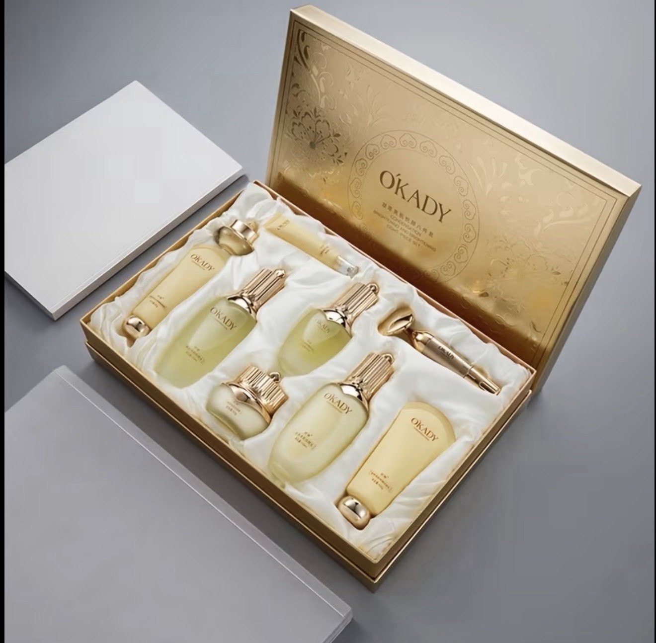 OKADY Gift Set of Skin Care Products With Ginseng For Women&rsquo;s, Whitening Effect
