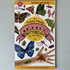 Temporary Tattoos Butterflies and Other Insects Fluttery Tattoos That Teach
