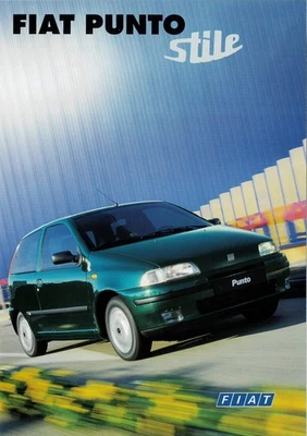 Catalogue brochure prospekt Fiat Punto I série spéciale Stile 1998 FR - France - Photo 1/2