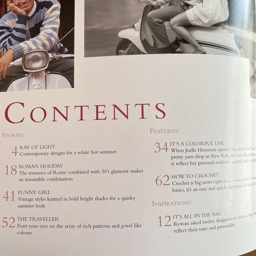Rowan Knitting & Crochet Magazine Number 35 - Foto 2 di 4