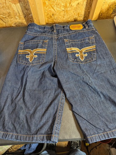 Mecca Dark Denim Shorts Men's Size 38 Y2K 2015 - Picture 3 of 7