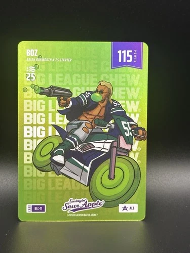 2025 Bo Jackson Battle Arena NSCC Big League Chew Brian Bosworth Boz #BLC-11