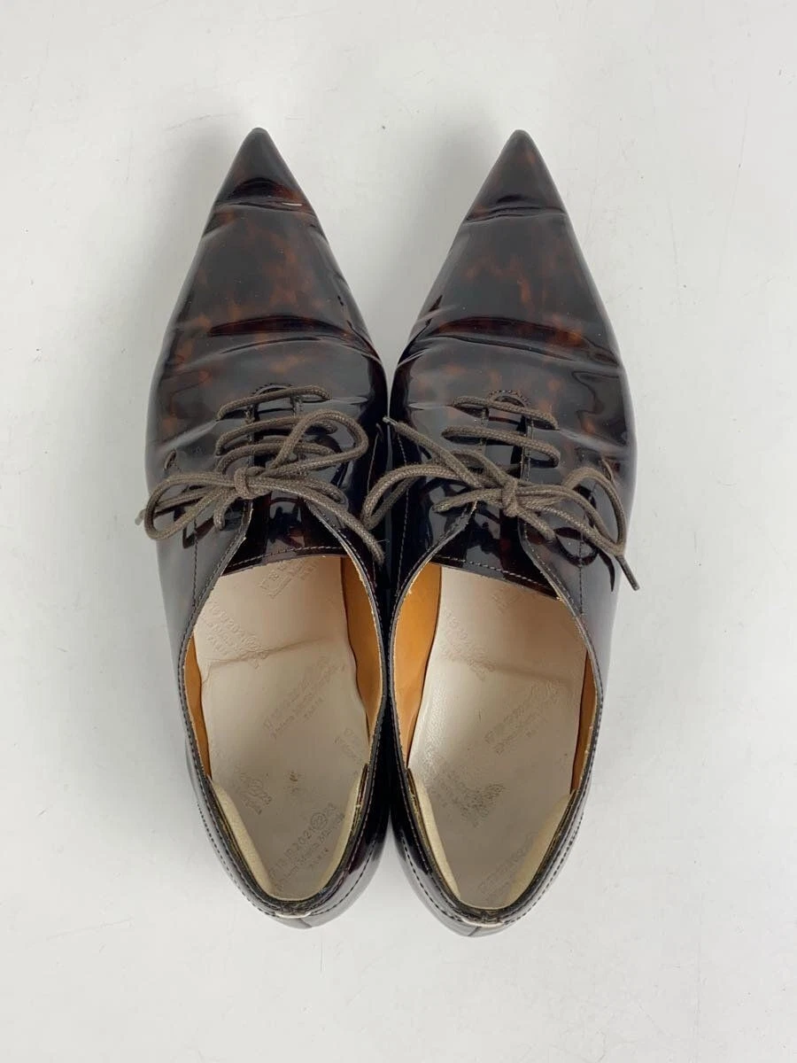 MAISON MARGIELA Scarpa elegante Maison Martin Margiela 37 smaltata conchiglia tartaruga usata