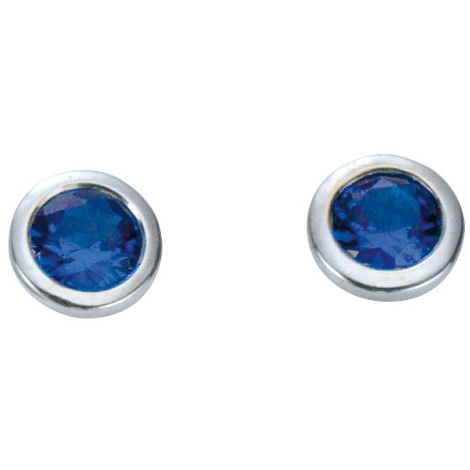 Miamar 011098B Damen Ohrstecker Sterling-Silber 925 blau 9890₽