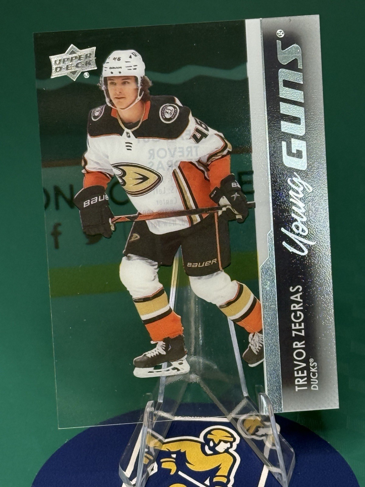 2021-22 Upper Deck Series 1 - Young Guns Trevor Zegras #232 Clear Cut (RC)