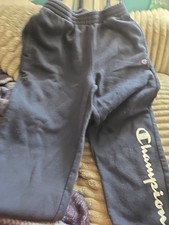 Chamption Sweatpants Navy Blue Kids 14/16 .. See Description