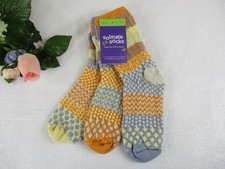 NWT Solmate Socks Pair w/a Spare PUDDLE DUCK sz. Kids L, 9-11 yrs Youth 6, WMS 5