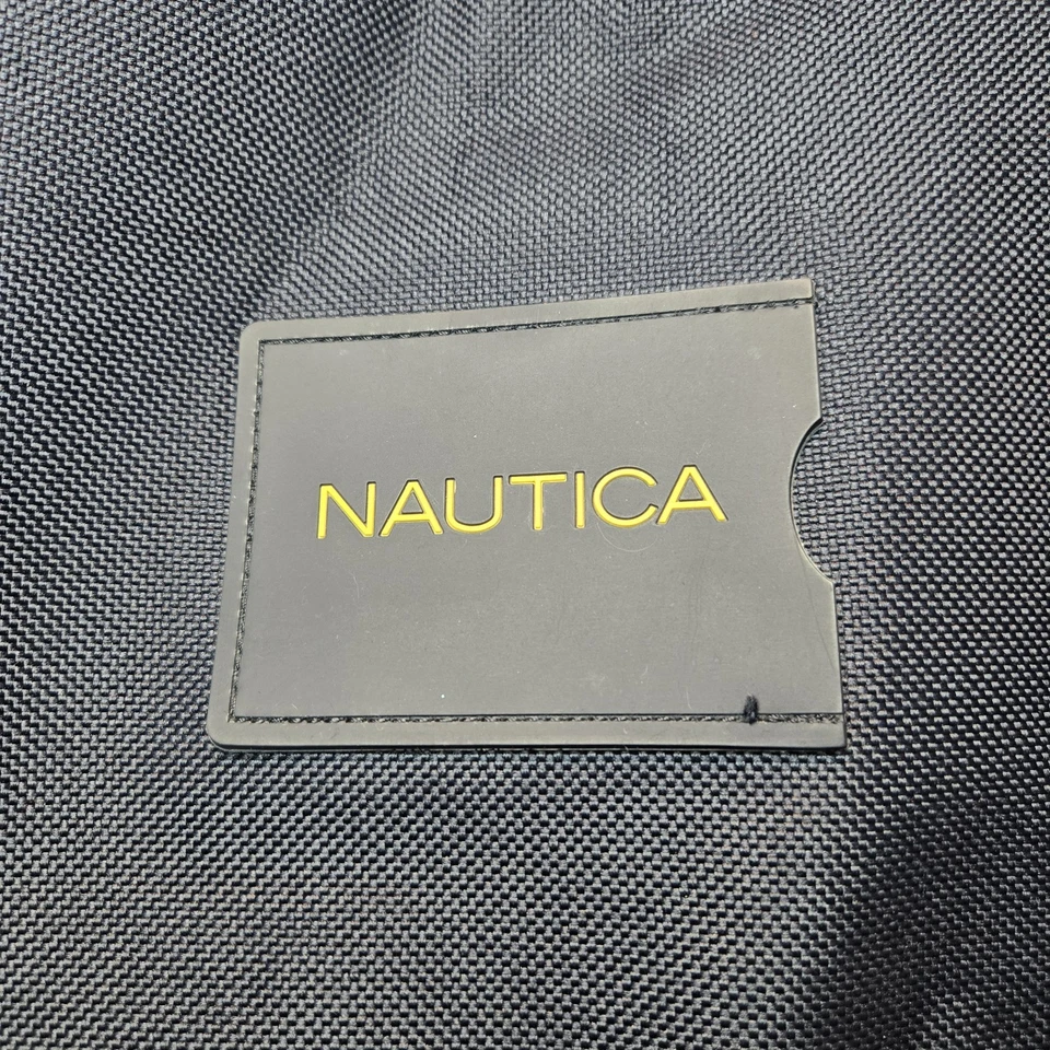 Bolso de Viaje Nautica Azul Marino Logo Amarillo Bolso de Fin de Semana Foto 3 de 4