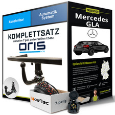 Anh&auml;ngerkupplung ORIS abnehmbar f&uuml;r MERCEDES GLA +E-Satz AHK