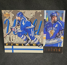 Upper Deck 1995 World Junior Championships Kimmo Timonen Finland #510 Card