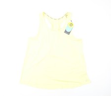 Image of Marks and Spencer Women's Yellow Racerback Tank Top